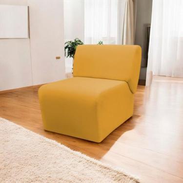 Imagem de Poltrona Decorativa Para Sala Manicure Consultório Escritório Zoe Sued