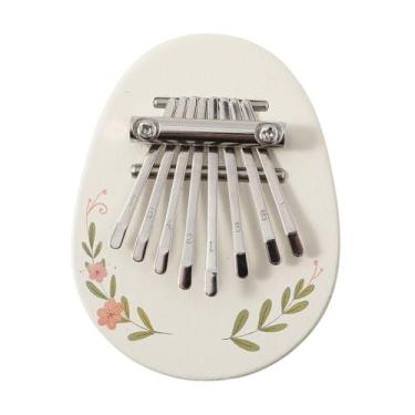 Imagem de harayaa Instrumento musical para bebês, piano de polegar, instrumento de percussão musical para crianças para meninos e meninas