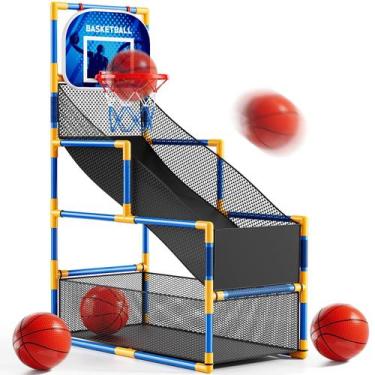 Imagem de Conjunto de jogos de basquete de arcade NIPLOOOW para crianças de 3 a 