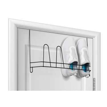 Imagem de Sapateira de Porta Mudular Preta Organizador para Calçados Tenis Sapato - Kit com 3 unidades