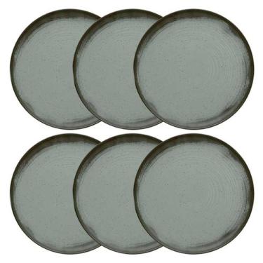 Imagem de Jogo de 6 Pratos Rasos 26 Cm Oxford Flat Pacífico