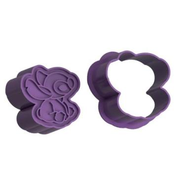 Imagem de Ejetor Modelador Para Doces STITCH Brigadeiros Docinhos Massa Biscuit 