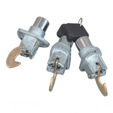 Imagem de Jogo Cilindro C/ Chave Linha Agrícola Baú Cabine ônibus 3pçs [f103]