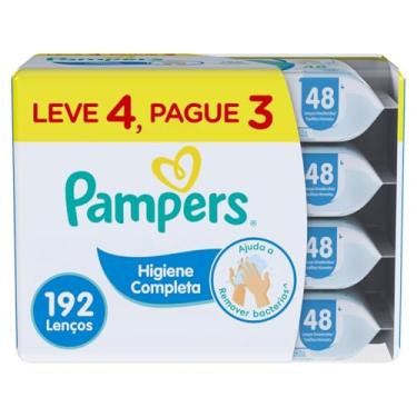 Imagem de Lenços Umedecidos Pampers Higiene Completa - 192 lenços