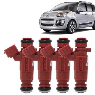 Imagem de 4x BICOS INJETORES C3 PICASSO 1.5 2013 Á 2016 0280156448 - CIE IMPORTS