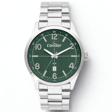 Imagem de Relogio masculino Condor original dia a dia prata -CO2115MXR/4V-Masculino