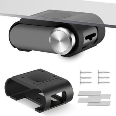 Imagem de Gulfmew Suporte embaixo da mesa compatível com estação base sem fio SteelSeries Arctis Nova Pro, suporte magnético compatível com fone de ouvido sem fio para jogos Arctis Pro Base