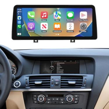 Imagem de ninetom Receptor De Rádio Automotivo Multimídia Com Tela Sensível Ao Toque 12,3" E Android Auto, Compatível O Sistema Bmw X3 X4 Series Cic, F25/F26 (2011-2012)