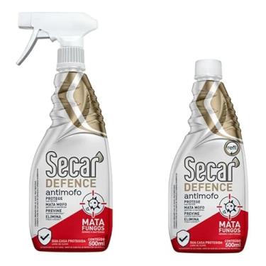 Imagem de Kit Antimofo Secar Defence + Refil 500ml – Desumidificador de Ambientes Contra Mofo, Odores e Umidade