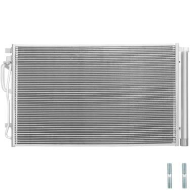 Imagem de Condensador A/C de ar condicionado compatível com Kia Forte 2019-2023 L4 2.0L # 30185, 97606M7000, KI3030154