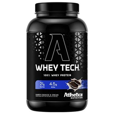 Imagem de Whey Tech - 900g Cookies & Cream - Atlhetica Nutrition-Unissex