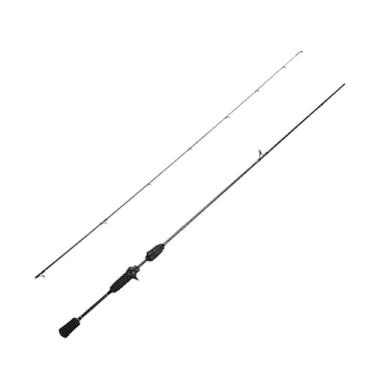 Imagem de Vara de Pesca de Viagem 1.8m vara de pesca isca 0.8-7g ação rápida carbono ultra leve fundição para em água doce do mar