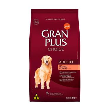 Imagem de GranPlus Choice Frango e Carne para Cães Adultos 15kg