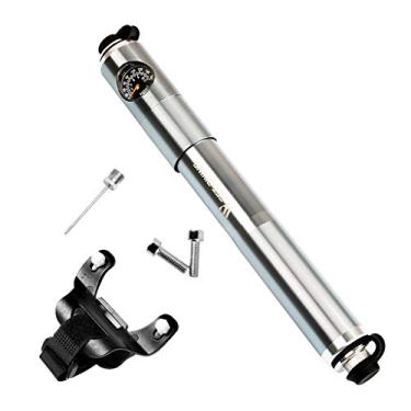 Imagem de barenx Bomba de ar portátil bola esportiva inflável portátil com pino de gás e suporte