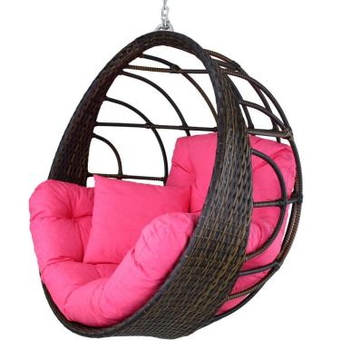 Imagem de Balanço Ninho Suspenso Hungria Pedra Ferro E Lisato Pink