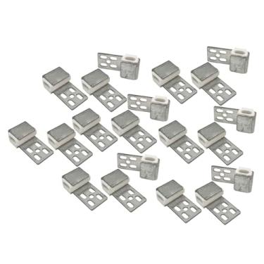 Imagem de Fenteer Kit de reparo de molas para sofá com 20 peças, cor, acessórios para móveis, clipes para molas de estofados de cama.