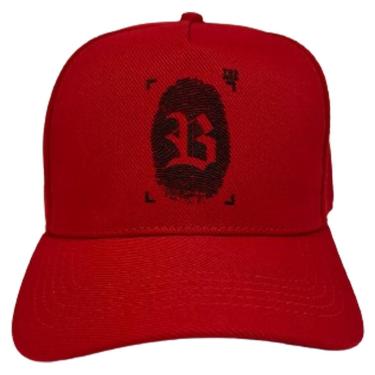 Imagem de Boné Blck Digital Snapback Unissex - Vermelho Vermelho ÚNICO-Unissex