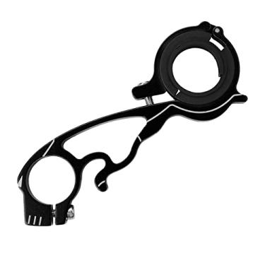 Imagem de Cryfokt Extensor de Guiador de Bicicleta Suporte de Extensão de Bicicleta Ajustável para Câmeras e Acessórios, Super Leve e Firme para Viajantes Urbanos, 3 Cores (#1)