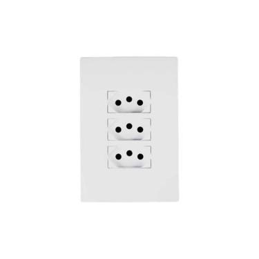 Imagem de Conjunto 3 Tomadas 20a Linha I9 Ilumi - Kit Elétrico Residencial