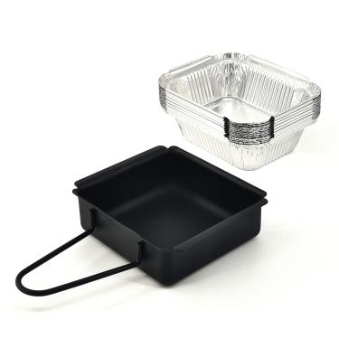 Imagem de Conjunto de bandeja coletora e copo coletor de reposição para Nexgrill 720-0380H, 720-0888N, 720-0925P, 720-0896, 720-08882A - Serve para modelos selecionados pré-2016 Nexgrill - Inclui 15 forros de