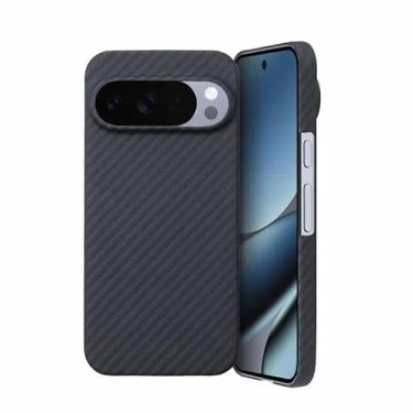 Imagem de Deff Capa para Google Pixel 10 Pro XL, Duro ultrafina e leve, edição especial, fibra aramida Dupont Kevlar 1500D, compatível com Pixelsnap, proteção de nível militar preta