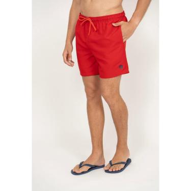 Imagem de Shorts Liso Aleatory Voutoumi Vermelho-Masculino