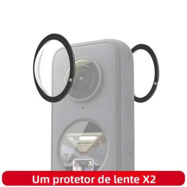 Imagem de Protetores De Lente Para Câmera De Ação Insta360 One X2, Capas Proteto