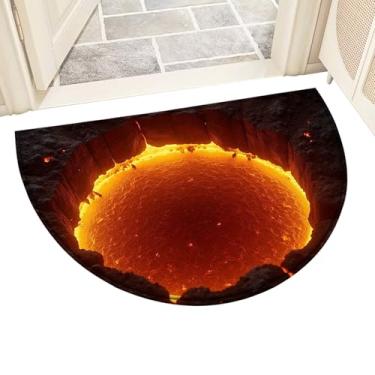 Imagem de Tapete De Ilusão 3D | Antiderrapante Secagem Rápida Estético,Tapete De Porta Com Efeito Buraco 3D - Para Quarto Sala Cozinha Interior Exterior Escritório Dormitório Apartamento Hotel