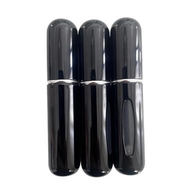 Imagem de Kit 12 Ou 6 Ou 3 Frasco De Perfume Recarregável 5ml(preto,12 unidade)