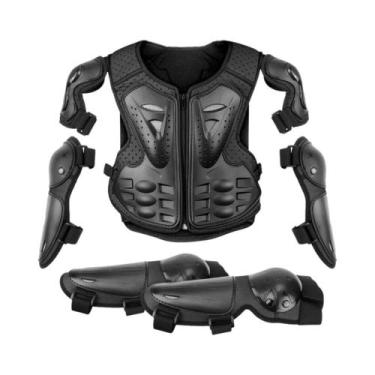 Imagem de Colete De Armadura Para Crianças Motocross Jaqueta De Proteção Com Joe