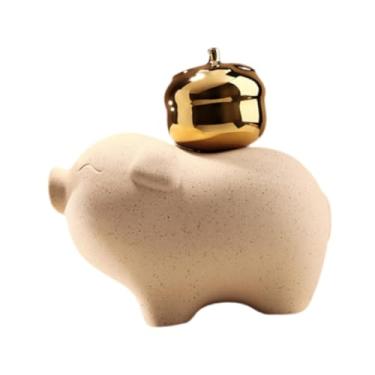 Imagem de MotiveTech Estatueta de Cavalo de Cerâmica, Decoração Feng Shui, Colecionável, Enfeite de Mesa Fofo, Escultura de Animal para Estante, Sala de Estar, de, Style C