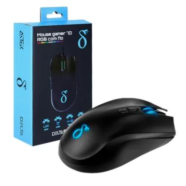Imagem de Mouse Gamer 7d, LED, RGB, 4800 Dpi, Ajustável,  7 Botões, C/fio