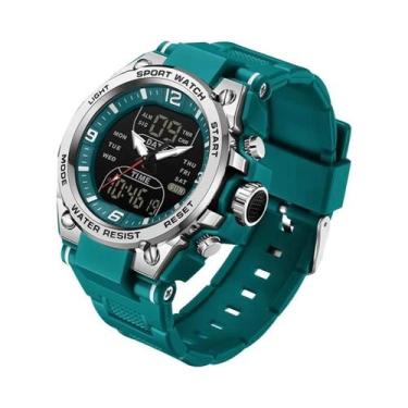 Imagem de Relógio Esportivo Digital LED À Prova D'Água Militar Tático Masculino 
