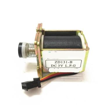 Imagem de 1 conjunto de válvula solenoide de absorção DC 3V autoescorvante esquerdo orifício de montagem acessórios de ignição de proteção contra chamas