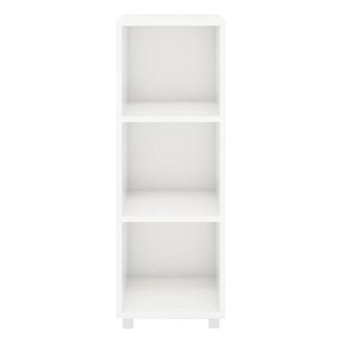 Imagem de Estante Livreiro Modular 3 Nichos Austin Drd Móveis Branco Perfect Wood