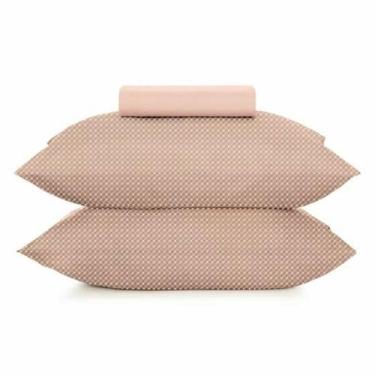 Imagem de Jogo de Cama Solteiro 2 Peças Altenburg Toque Acetinado - Dohler, Rosa