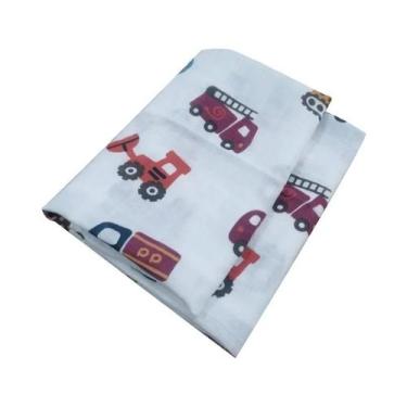 Imagem de Toalha De Algodão Muslin Para Bebês 58x58cm, Toalha De Banho, Lenço Pa