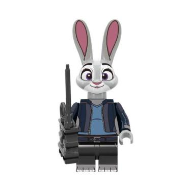 Imagem de Figuras De Blocos De Montar Zootopia Nick Judy Dawn Bellwether Leodore