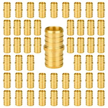 Imagem de Pex Coupling SUNGATOR, pacote com 50 unidades, latão de 3/4 polegadas,