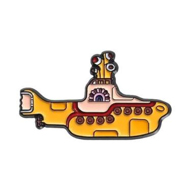 Imagem de Broche De Esmalte Submarino Da Banda Alienígena Rock, Criativo, Para F