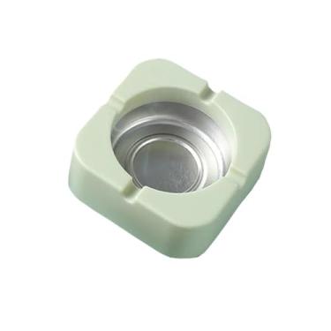 Imagem de Cinzeiros de cigarros cinzeiro quadrado de plástico PP cinzeiro de mesa para escritório em casa, restaurantes, decoração de casa interna e externa, bandeja de cinzeiro disponível em várias cores ao ar