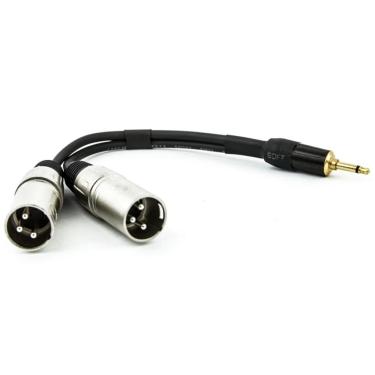 Imagem de Cabo P2 Mono para 2 XLR Macho 8 Metros