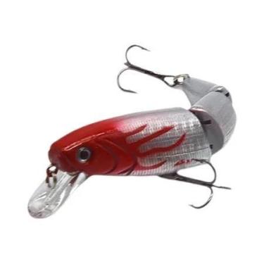 Imagem de Isca Artificial Rígida Para Robalo Com Olhos 3D, Crankbaits, Minnow, S