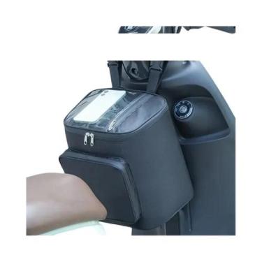 Imagem de Bolsa De Armazenamento Para Capacete De Grande Capacidade Preta Com Bo