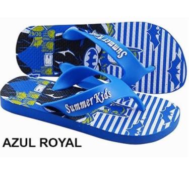 Imagem de Chinelo Criança Infantil Juvenil Menino Batman - Summer Bit, 25/26, Az