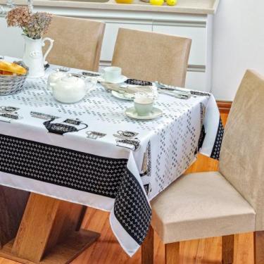 Imagem de Toalha de Mesa Vilela em Oxford Retangular 2,10m x 1,40m 100% Poliéste