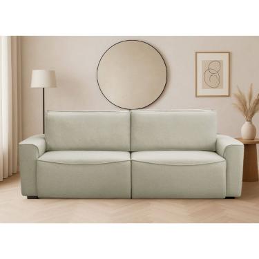 Imagem de Sofa 3 Lugares Retratil e Reclinavel Linho Nobile Ferguile