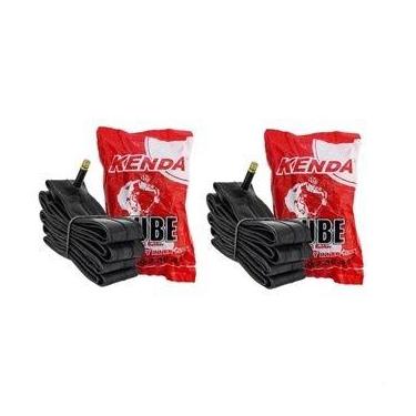 Imagem de Par Câmara de Ar Kenda Aro 26 1.90 2.00 2.125 Válvula Americana Kit 2