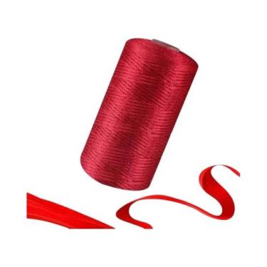 Imagem de Fio De Crochê De Algodão Fino Colorido De 1,5mm 100g Para Tricô Manual