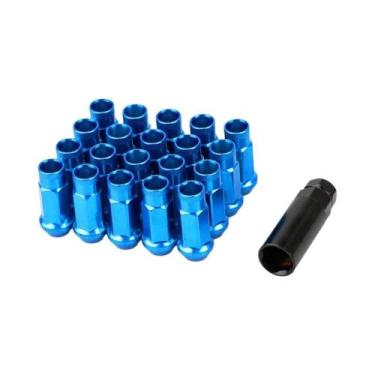 Imagem de Porcas De Roda Coloridas De Ferro M12x1.5 M12x1.25, 20 Peças Para Modi